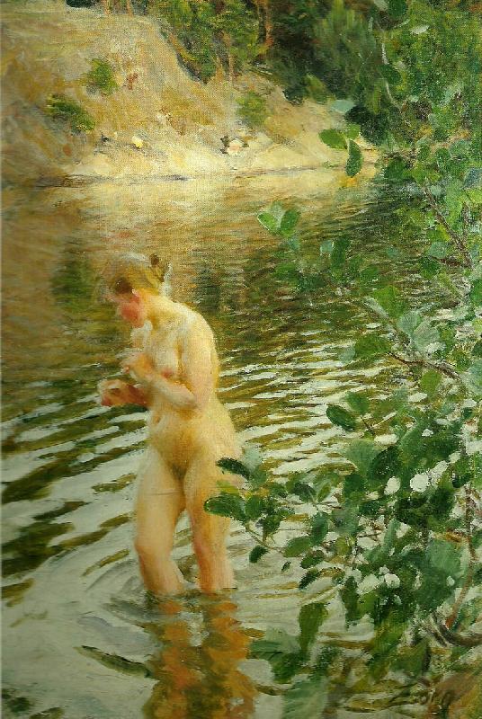 Anders Zorn frileuse Germany oil painting art